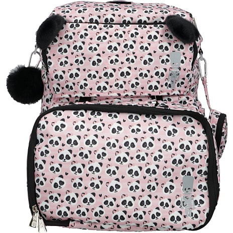 Danpen Junior skoletaske - Panda