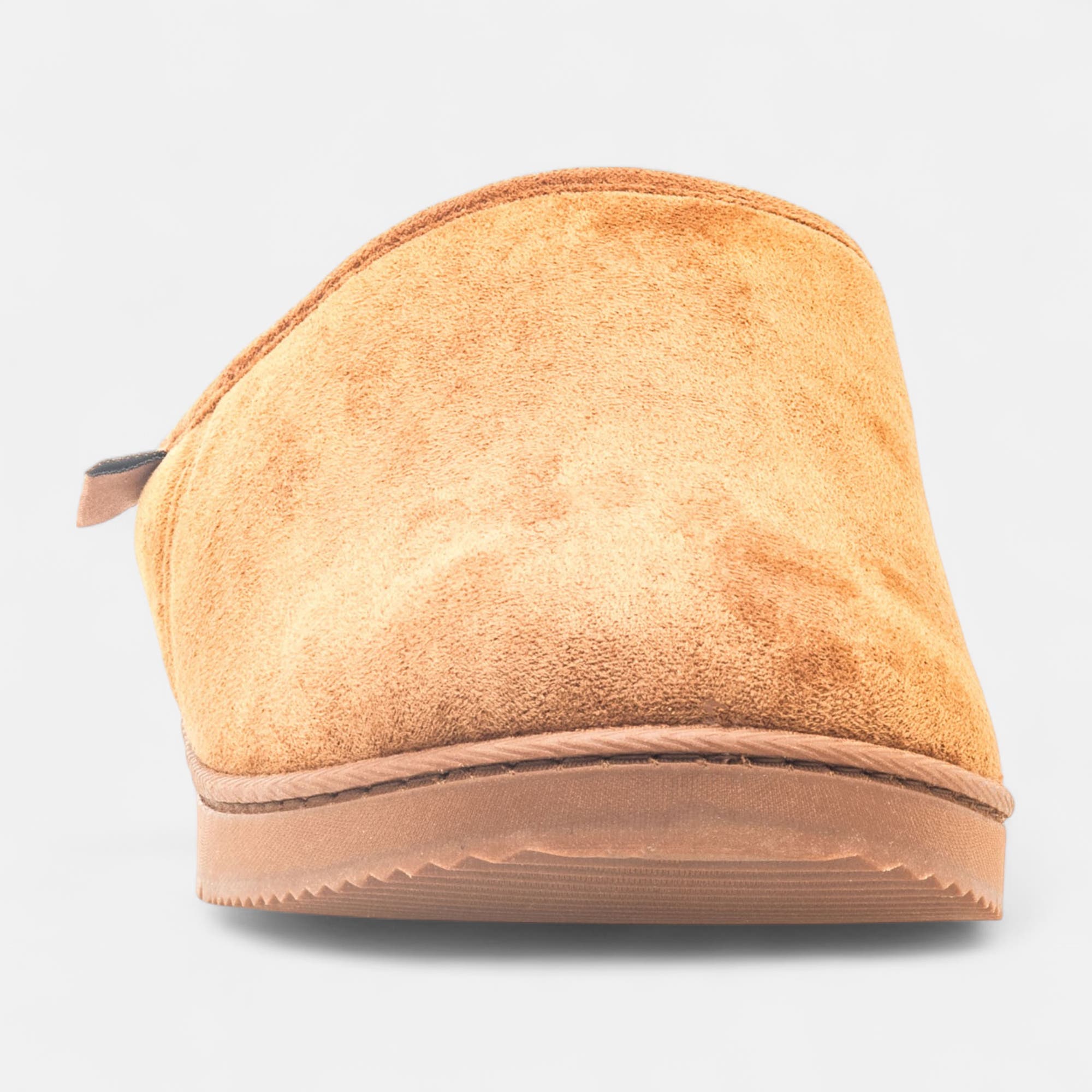 Pantoufles mules Homme cognac