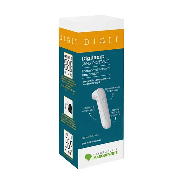 Termômetro sem contato Digit Green Brand