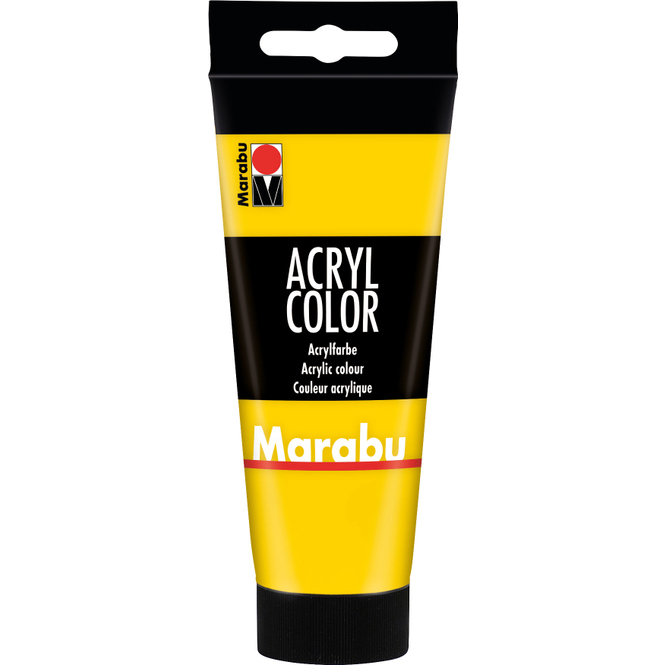 Marabu - Acryl Farbe - Gelb - 1 Tube á 100 ml