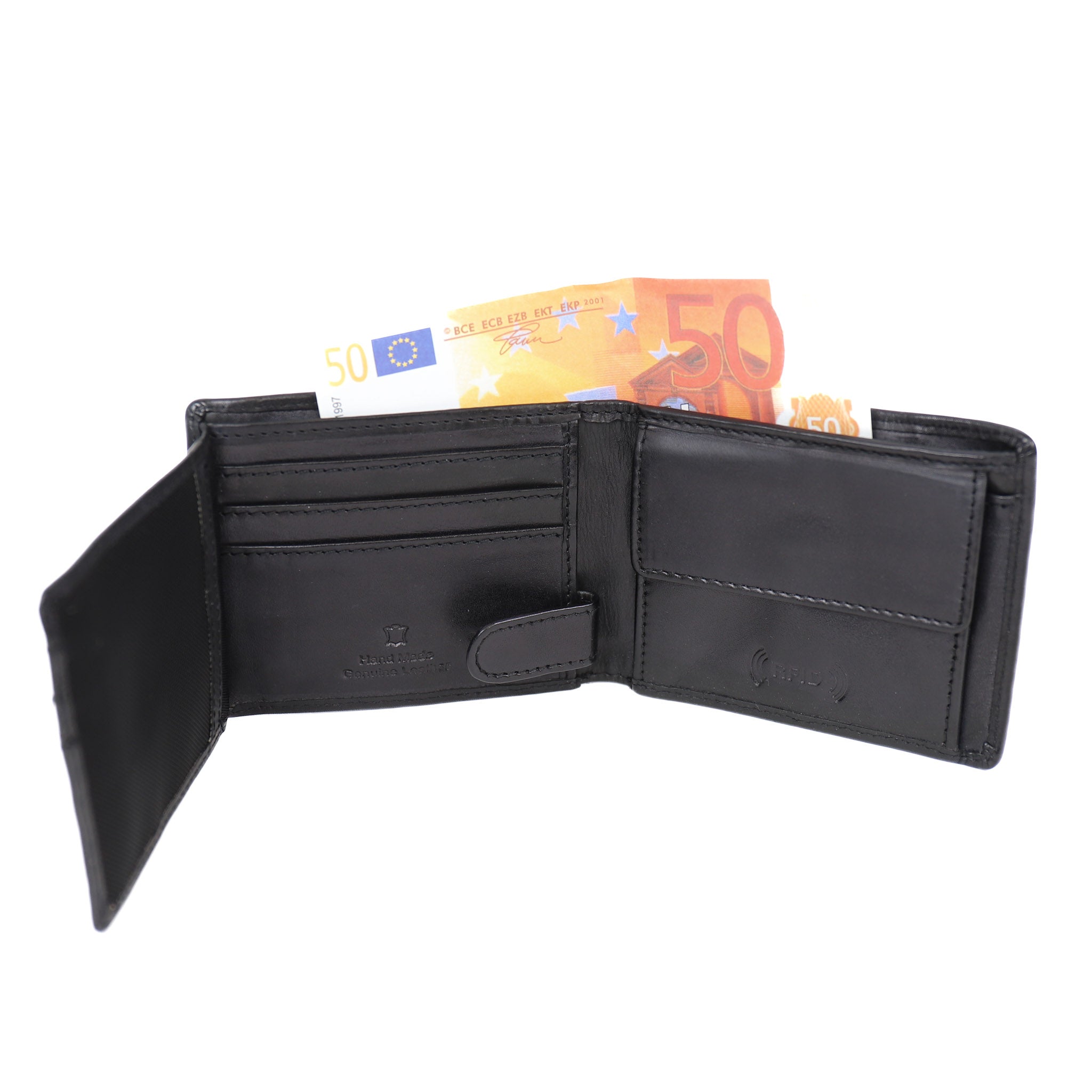 Billfold 'Jim' zwart Zwart