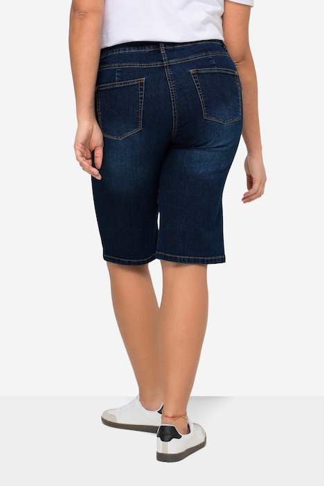 Jeansbermuda Berry, Stretchkomfort, 5-Pocket