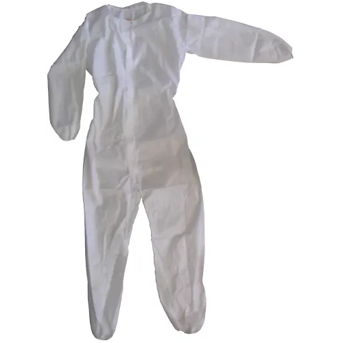 Combinaison Propguard SMS type 5-6 col Mao élastiques poignets taille chevilles blanc