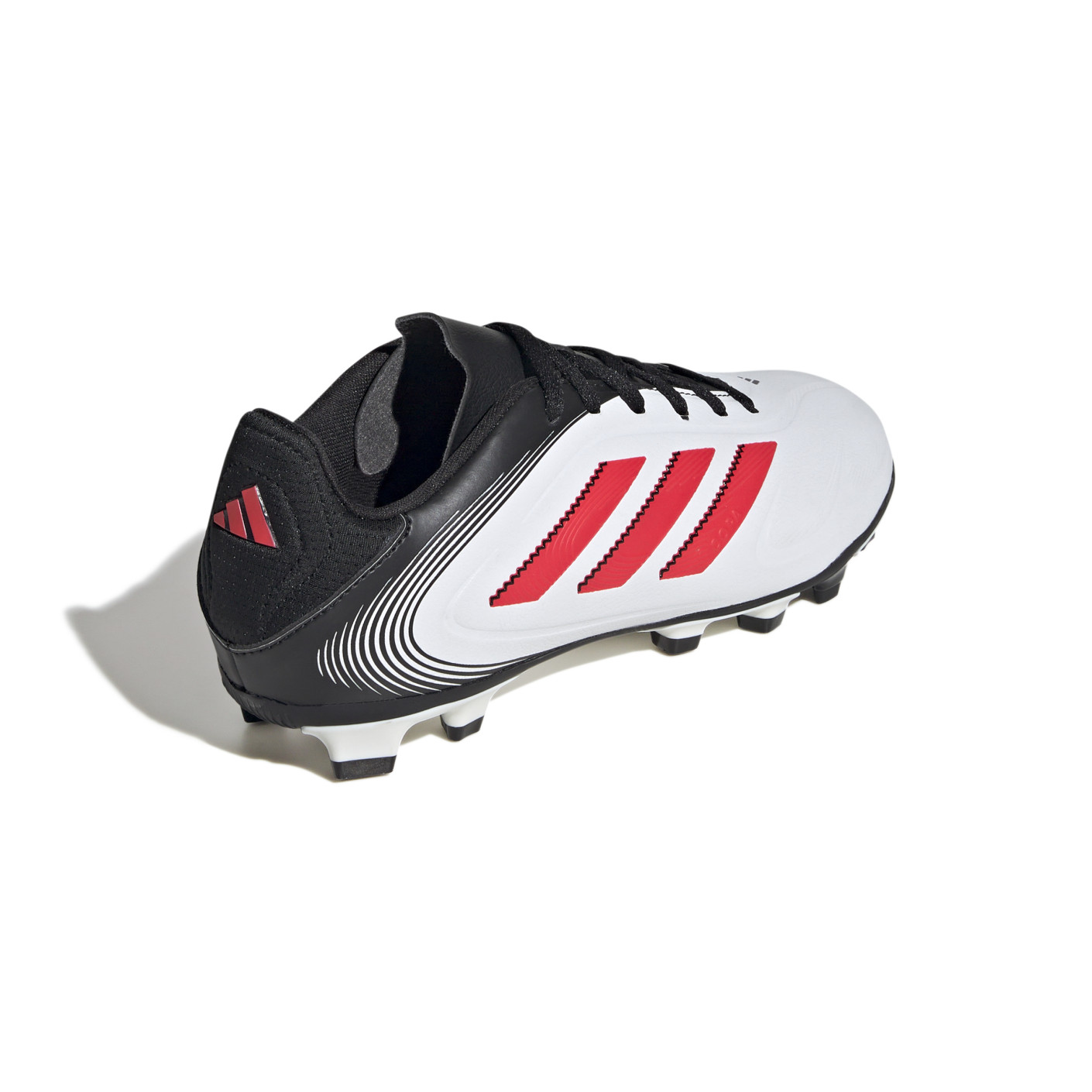 Adidas Copa Pure III Club Gras / Kunstgras Voetbalschoenen (MG) Kids Wit Zwart Rood