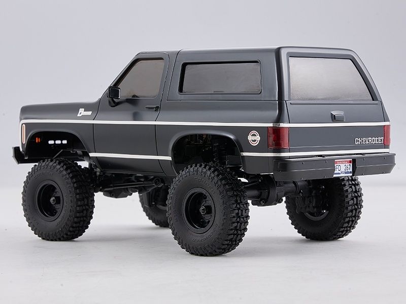 FMS Scale Crawler Chevrolet K5 Blazer PRO, Schwarz RTR, 1:2 Offiziell lizensierte Chevrolet K5 Blazer Pro im Massstab 1:24 mit 2-Gang-Getriebe