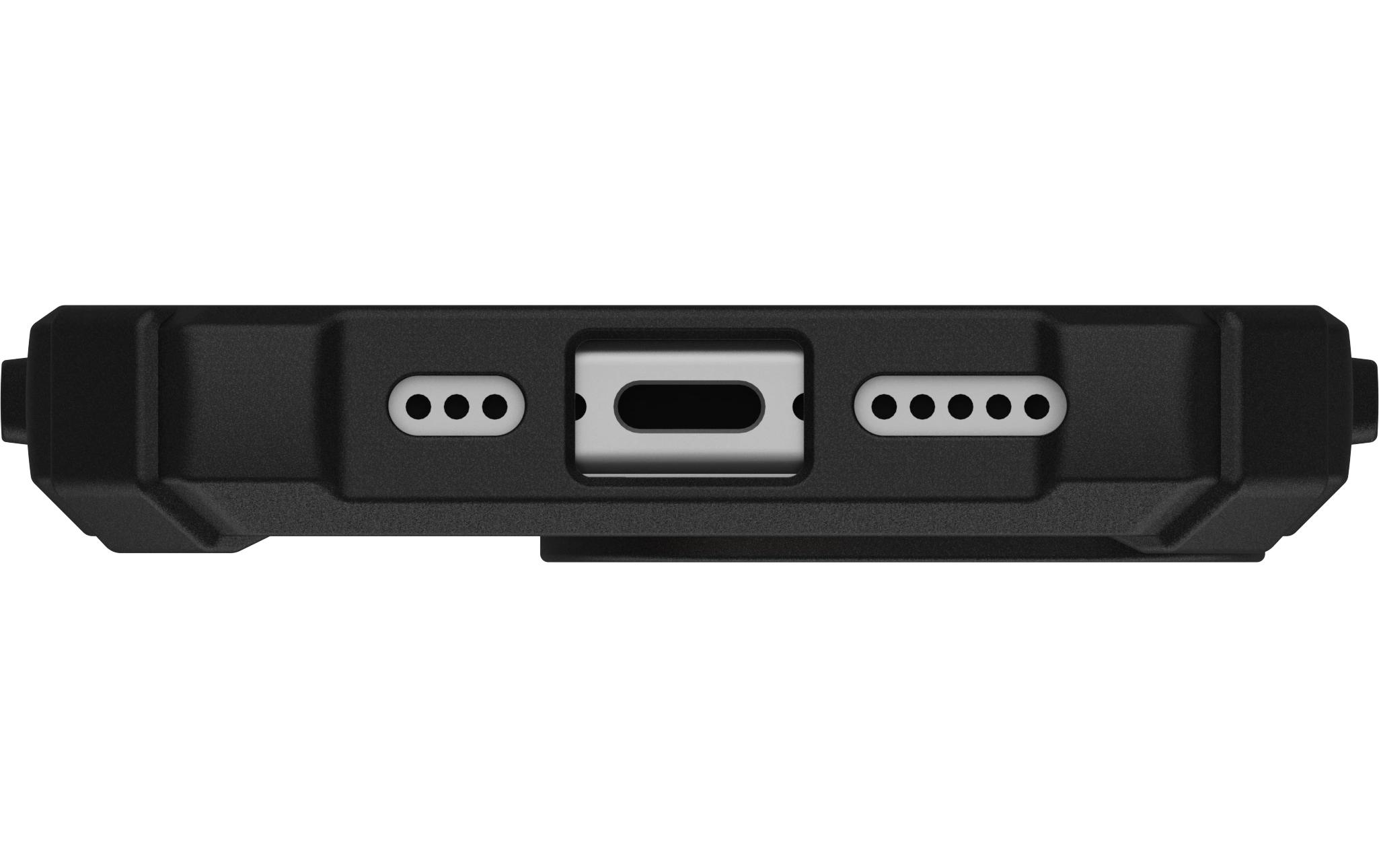 Back Cover Plasma XTE iPhone 16 Pro Black/OrangeSchutzhülle für das Apple iPhone 16 Pro