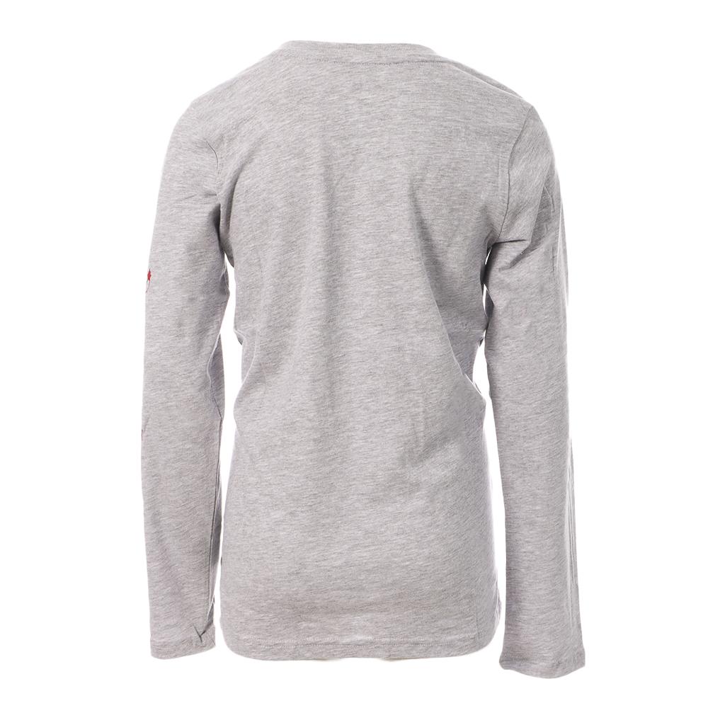 NBA T-shirt Manches Longues Gris Garçon NBA Busy CHICAGO BULLS