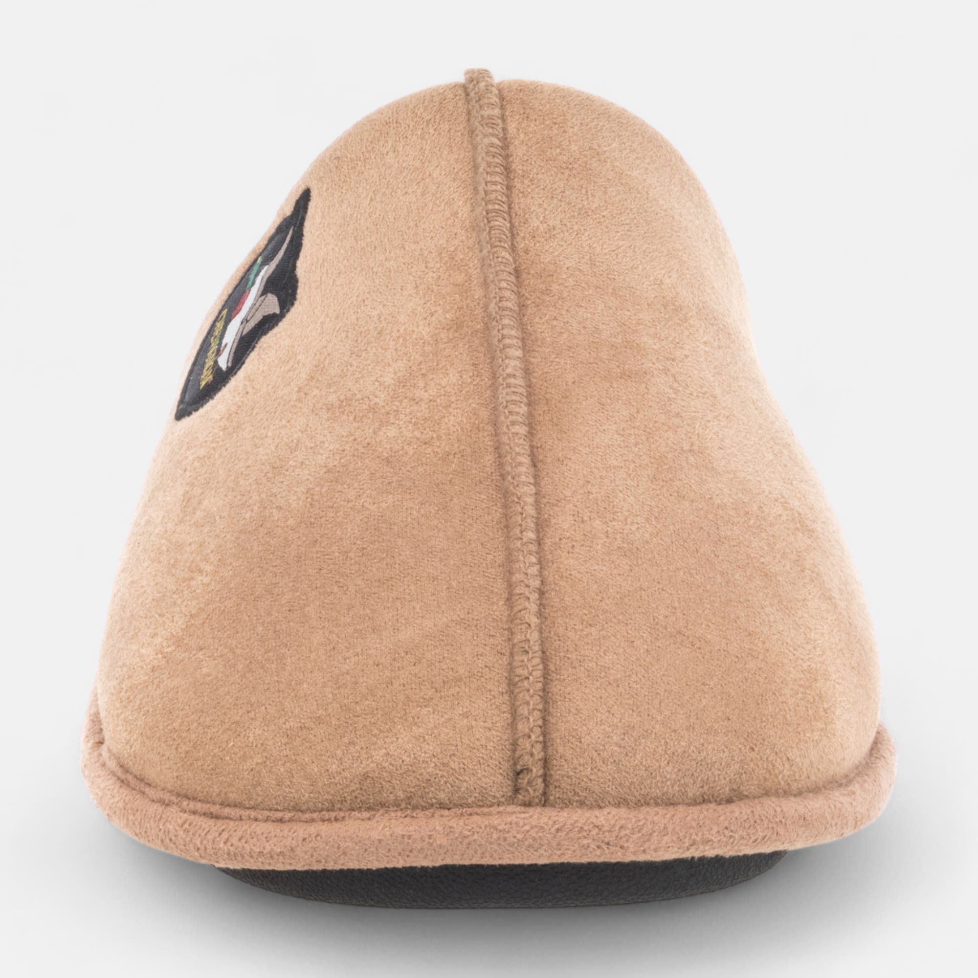 Pantoufles mules Homme cognac