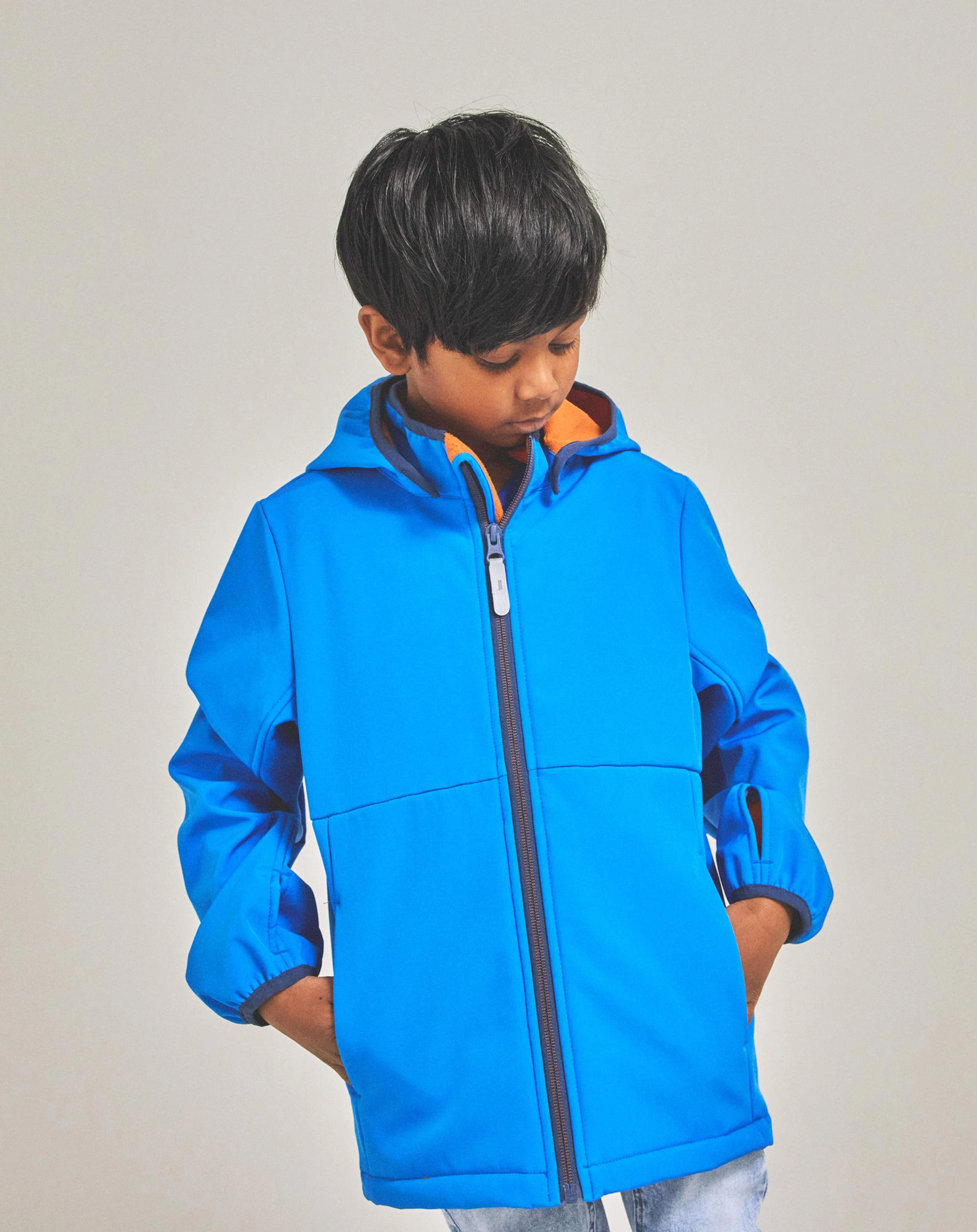 Softshelljacke NKMMALTA in skydiver
