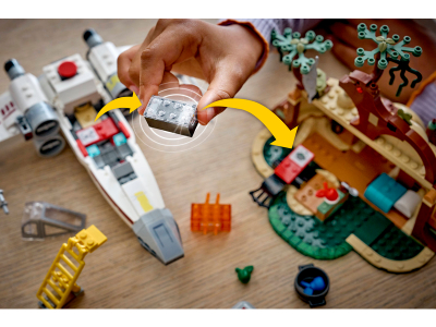 LEGO SMART Play™: Yoda's hut en Jedi training (75422)