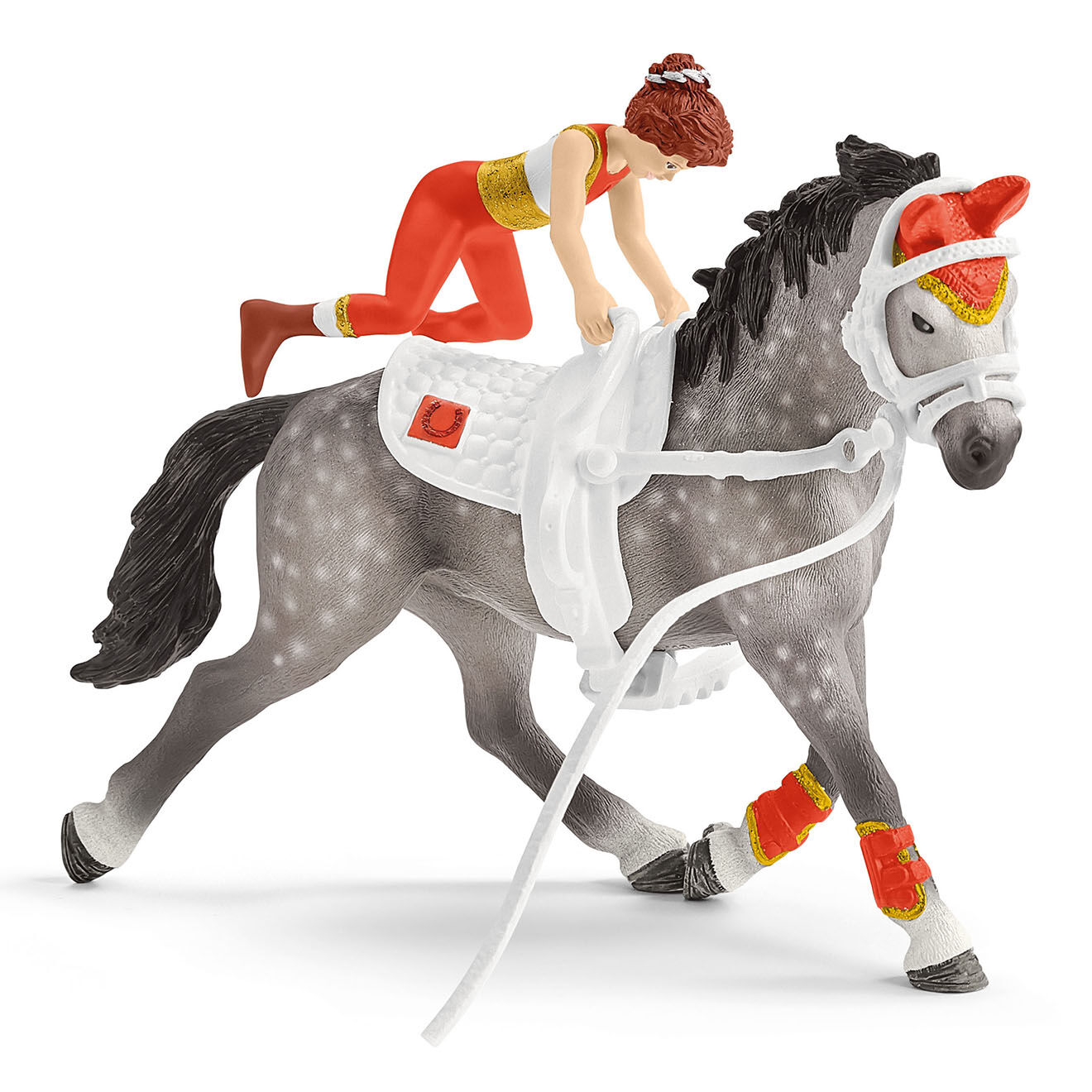Schleich Entrainement à la voltige multicolore