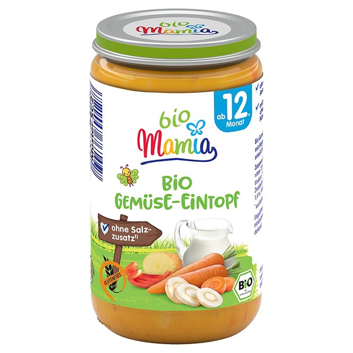 MAMIA BIO Bio-Menü 250 g, Gemüse-Eintopf