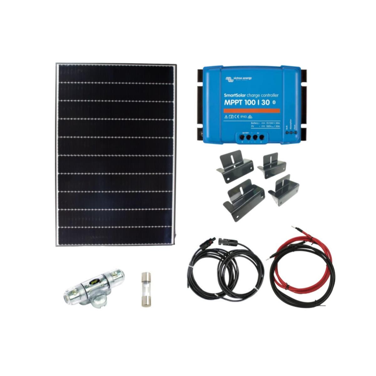 SKANBATT Solcellepakke HYTTE Perc 410W med Victron MPPT