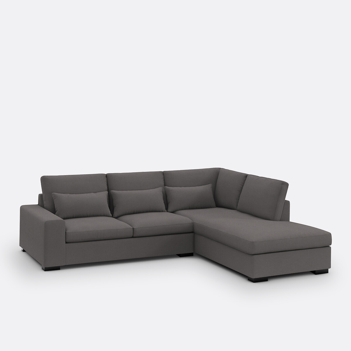 LA REDOUTE INTERIEURS<br>Sofá de canto em algodão, Bultex, Odessa