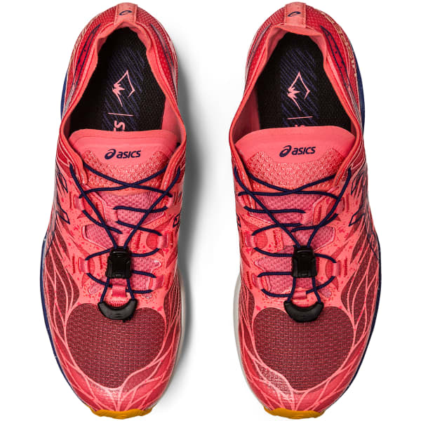 Chaussure trail ASICS FUJISPEED W PAPAYA/INDIGO BLUE