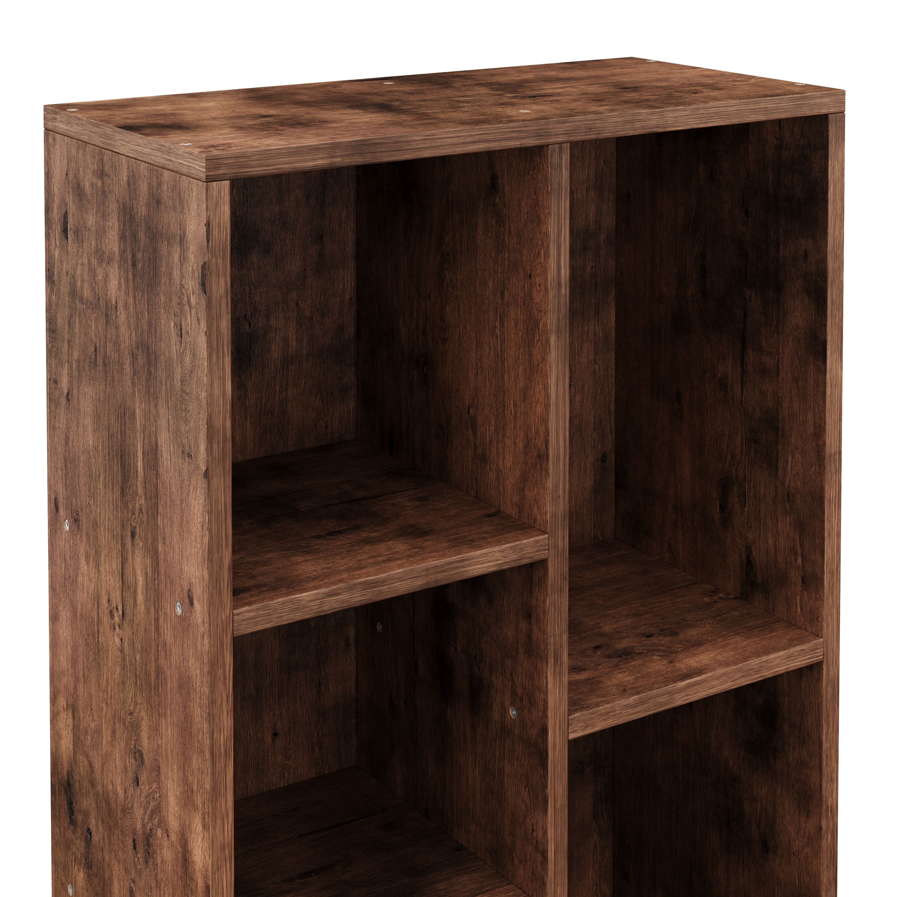 Bücherregal Vintage BONITA 5 Fächer 50 x 80 cm