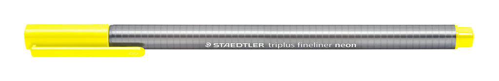 Marcador Triplus Fineliner Amarelo Neon