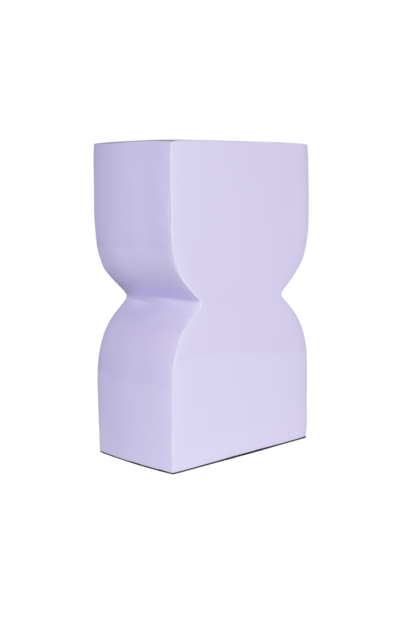 VASE CONES L SHINY LILAC