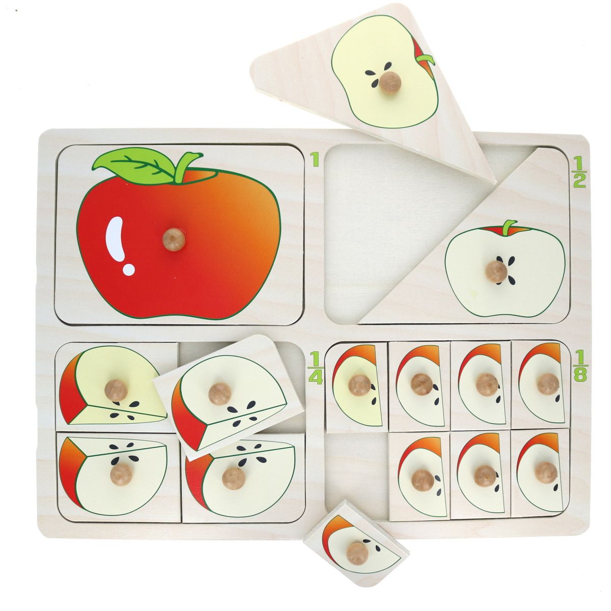 Puzzle pomme Mercredi et Patati
