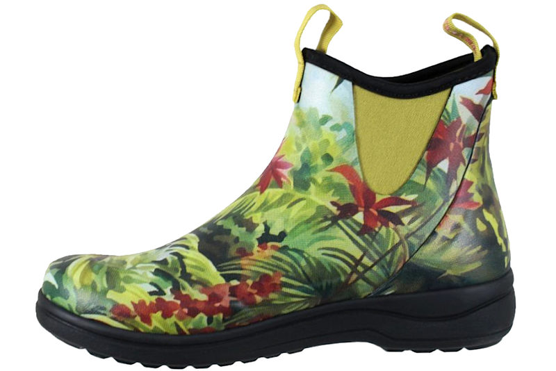 GREEN COMFORT RAIN RUBBERBOOT - HIBISCUS GUMMISTØVLE