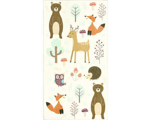 Romance Nela Woodland Animals vloerkleed 80x150 cm