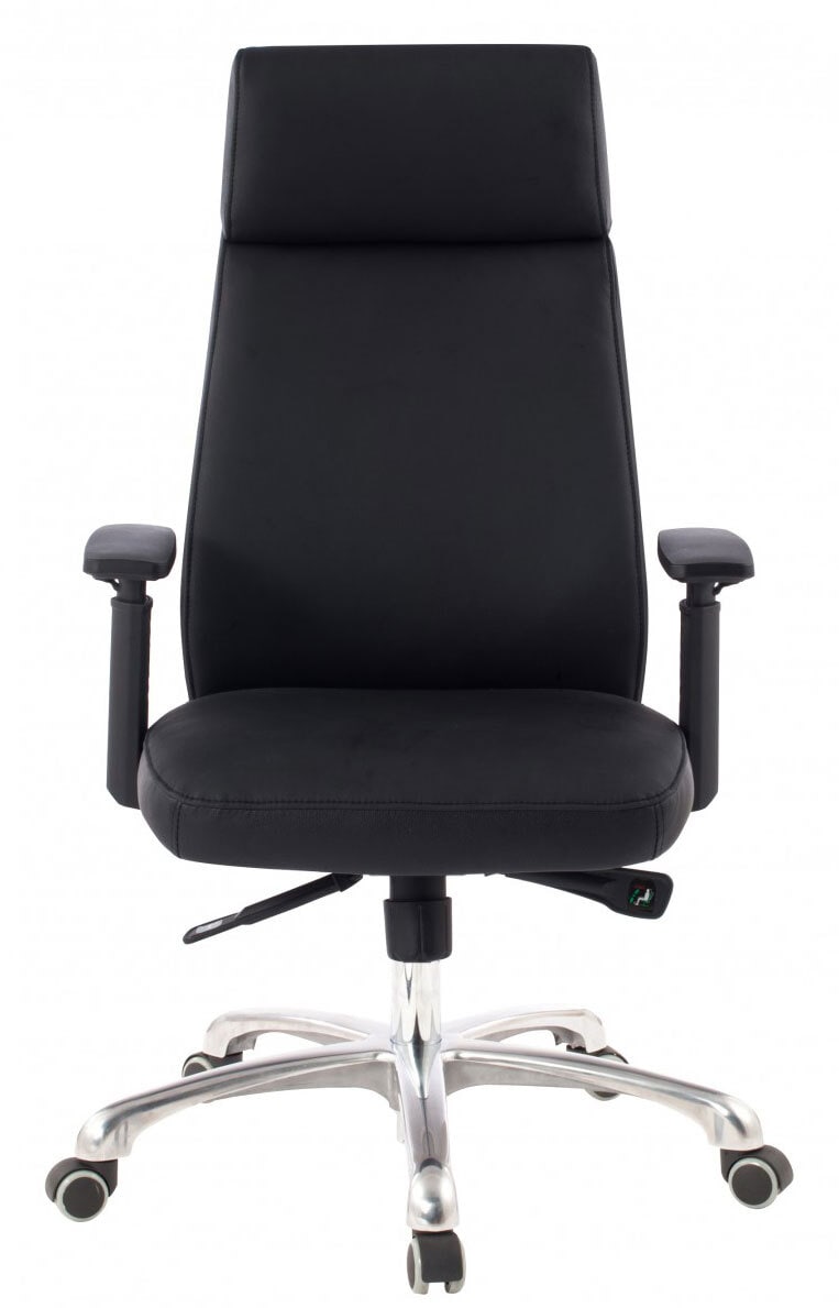 Chefsessel 68 x 118 cm schwarz silber