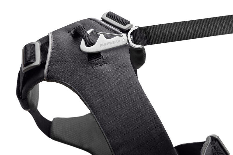 Ruffwear Front Range gepolstertes Hundegeschirr Twilight Grey XS