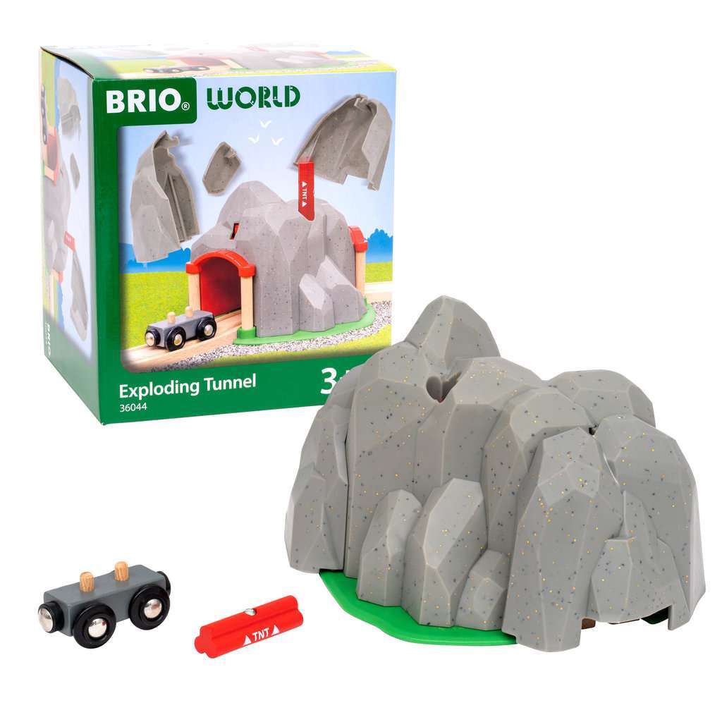 BRIO Spiel Tunnel mit Sprengfunktion