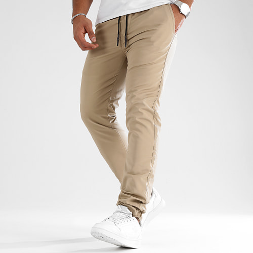 Lot De 2 Jogger Pants Regular Fit 3019 3020 Kaki Beige
