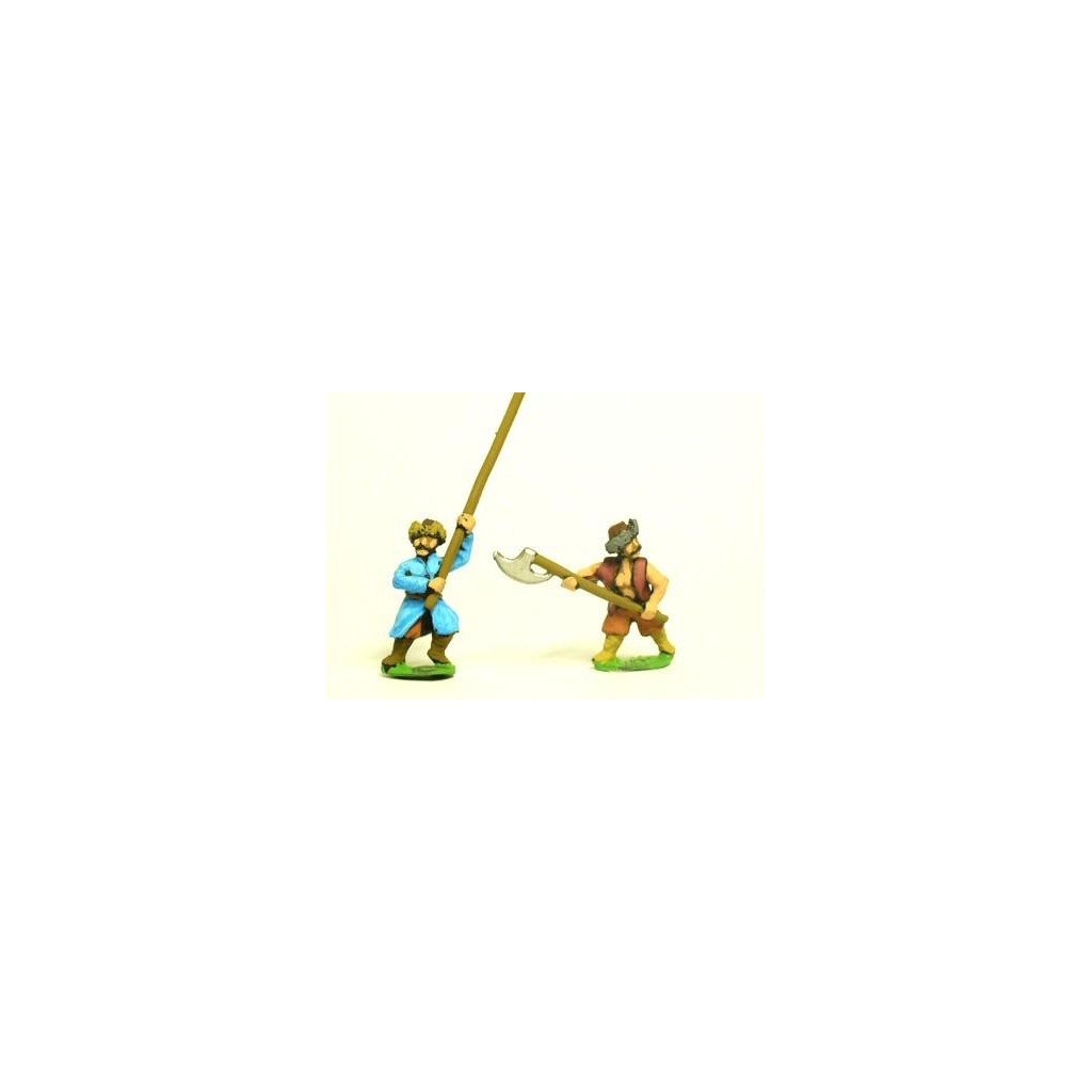 16-17th Century Cossacks: Two Handed Axemen