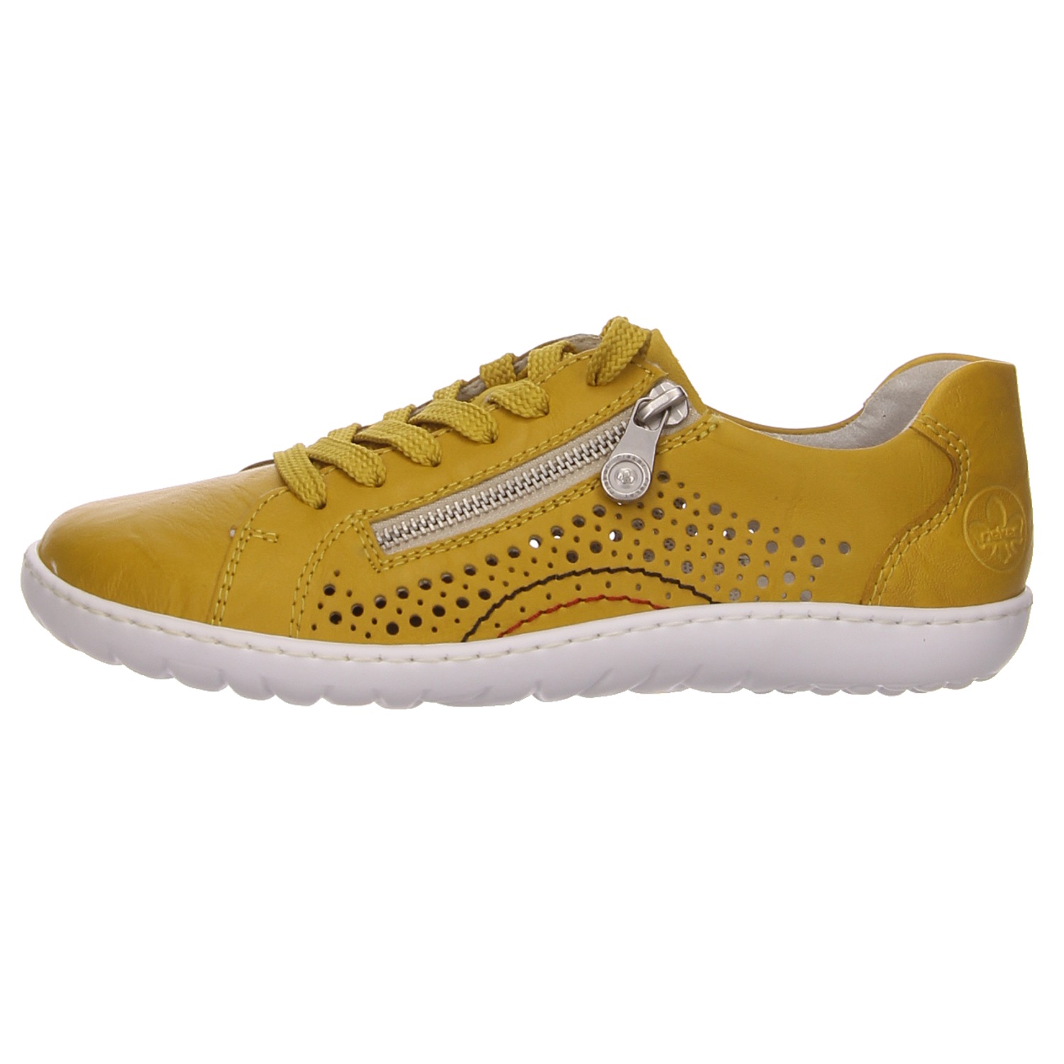 Rieker Schnürschuhe gelb gelb/orange