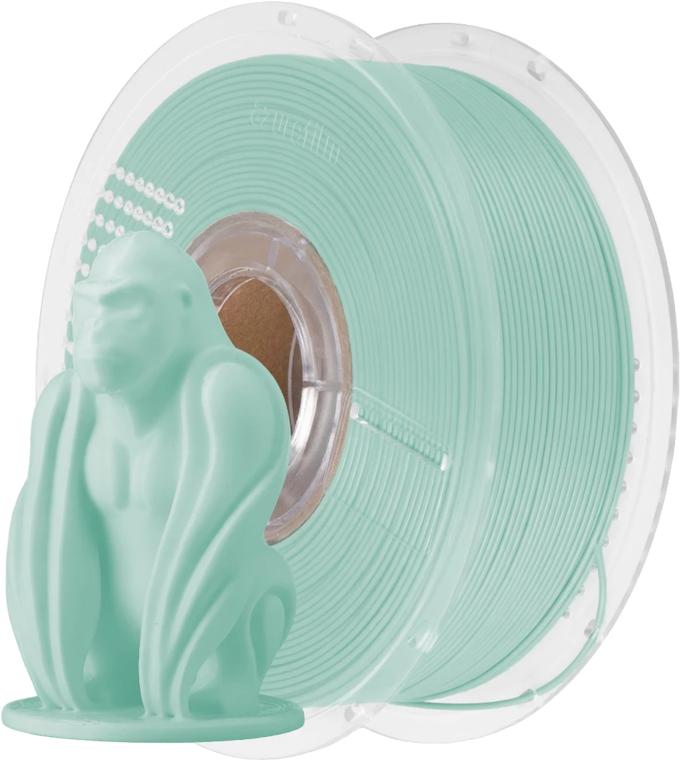 AzureFilm  PLA Mint Green Pastel, 1,75 mm / 1000 g    Hochwertiger Druck mit guten mechanischen Eigenschaften
