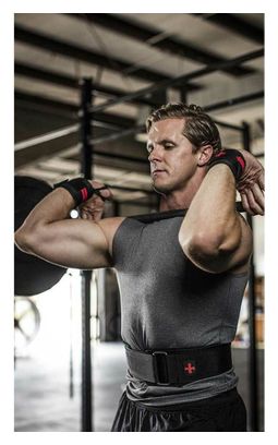 Harbinger ceinture d'haltérophilie noir en nylon de 10 16cm taille S