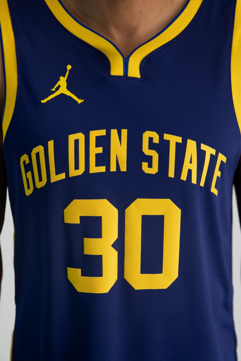 Nike Golden State Warriors Stephen Curry Herren Basketballtrikot