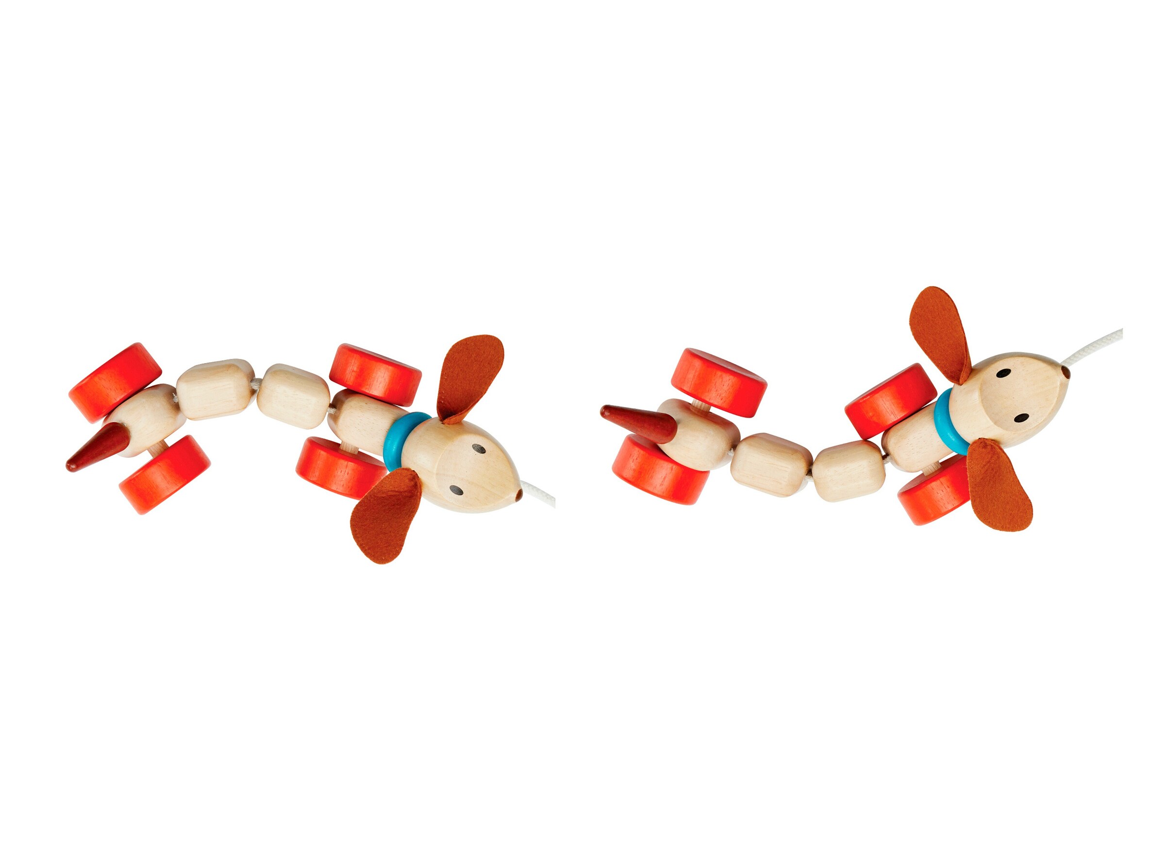 PlanToys Ziehtier Happy Puppy