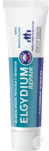 Oral Care Elgydium Repair Gel Buccal Aphtes Blessures & Irritations Buccales 15ml