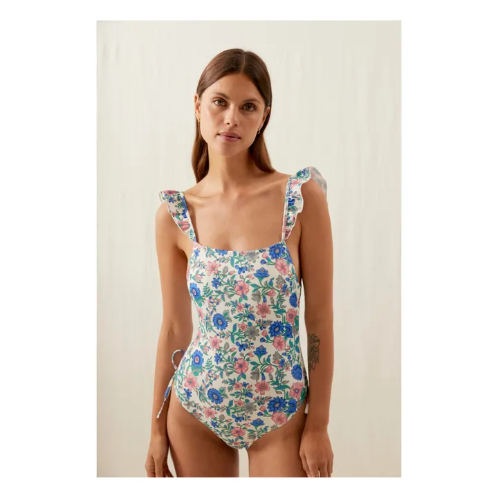 Louise Misha Maillot 1 Pièce Goa Fibres Recyclées - Collection Femme | Bleu