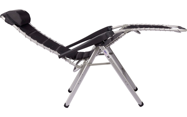 Crespo AL-232 Relaxliege Deluxe dunkelgrau