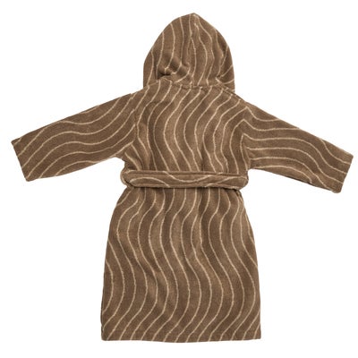 Leander Badekåpe 5-6 År, Mocca