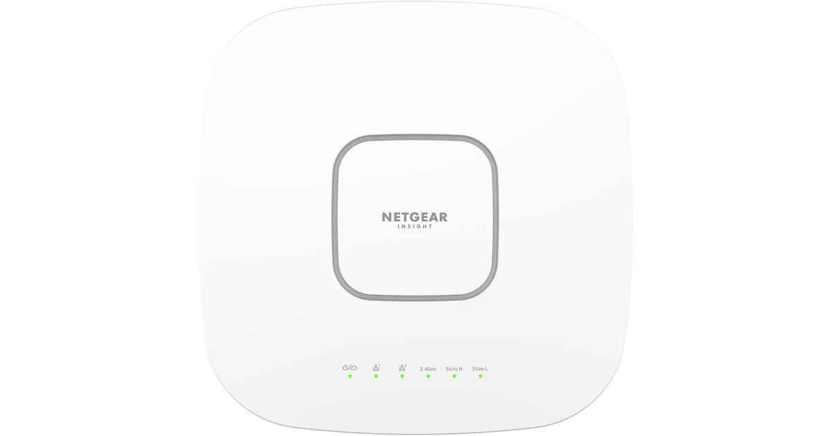 NetgearWAX638E Insight Managed Wireless access point mesh access point  (Wit)