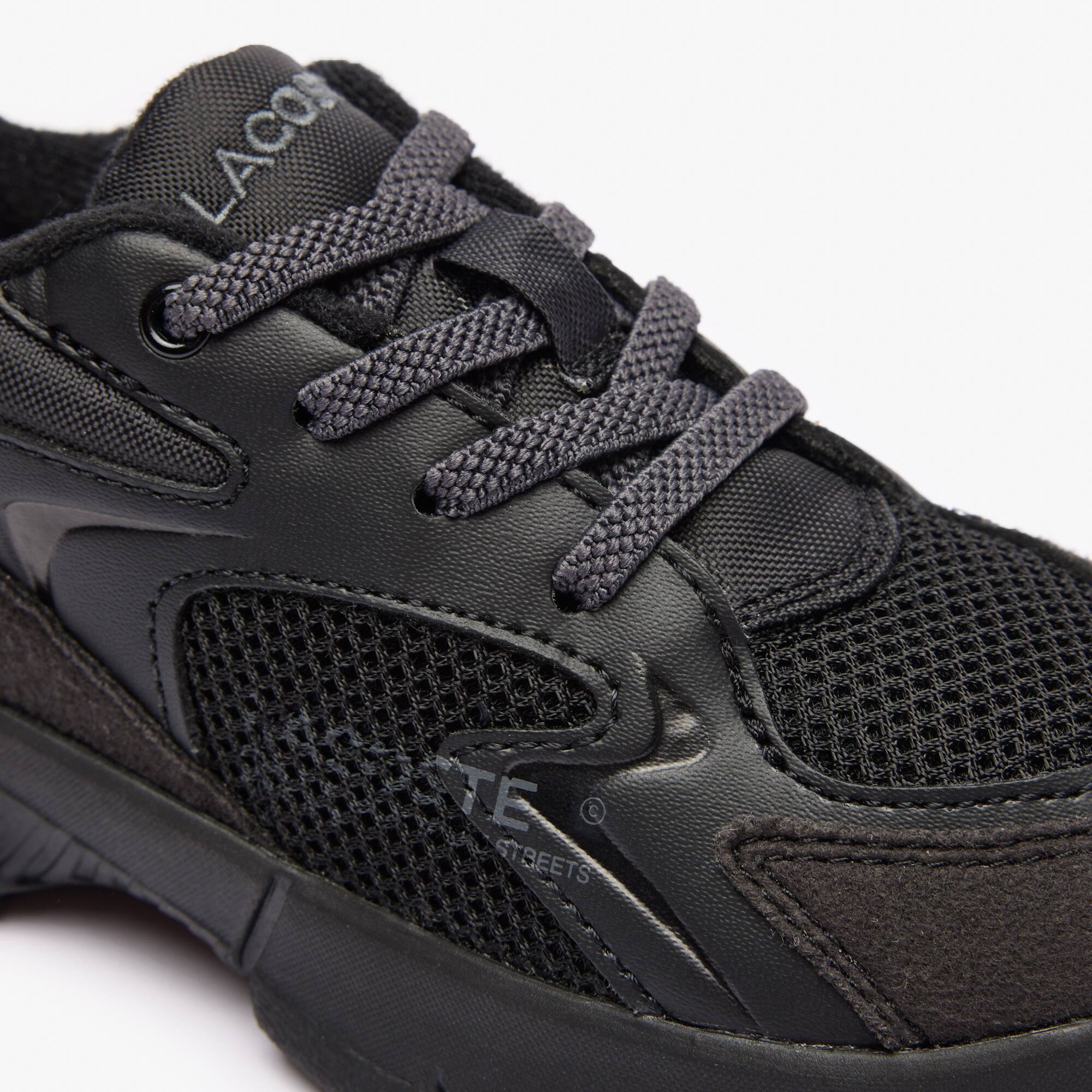Kleinkinder-Sneakers L003 Neo aus Textil Sneakers - Schwarz - Lacoste - Kinder