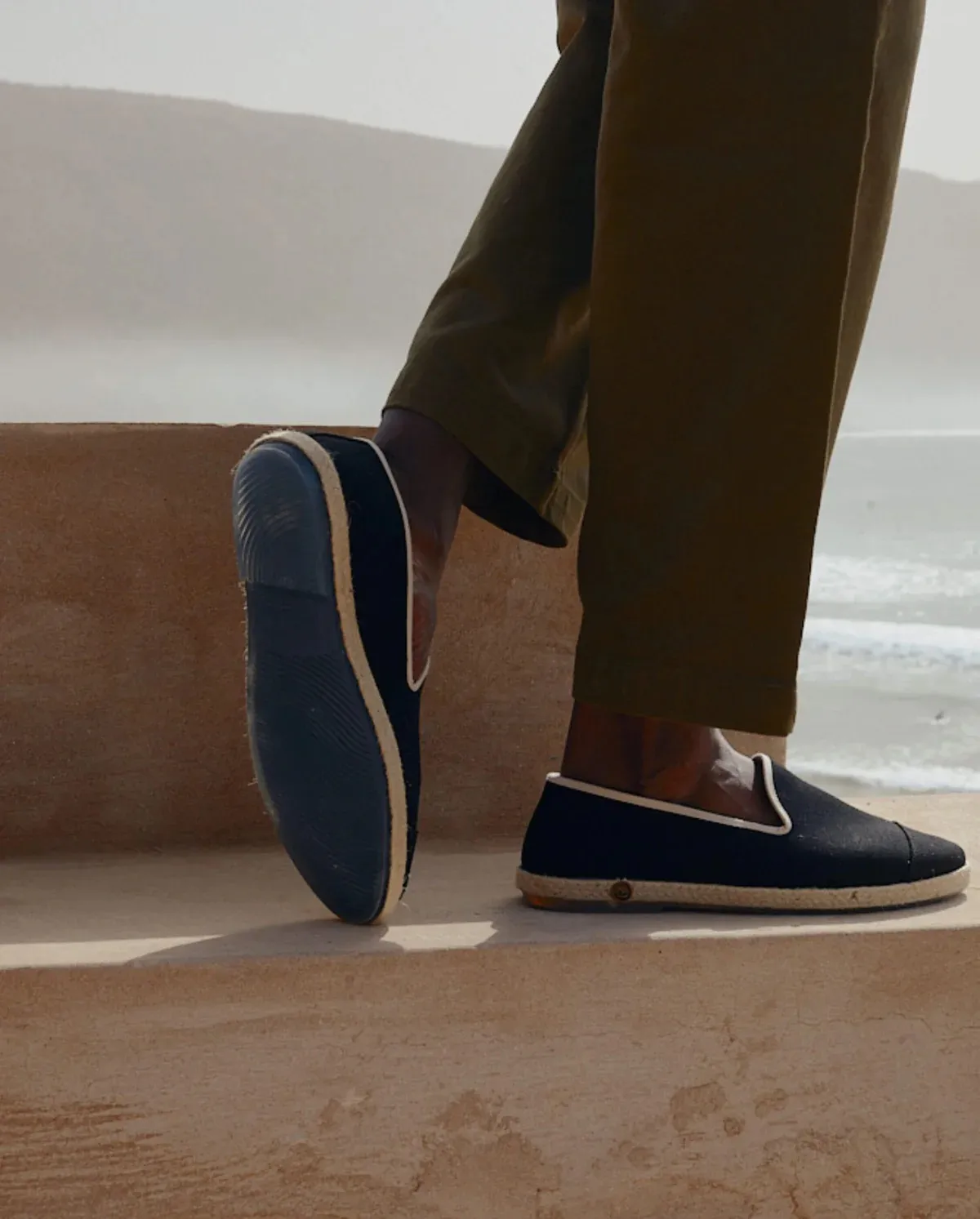 Espadrille en coton Angarde