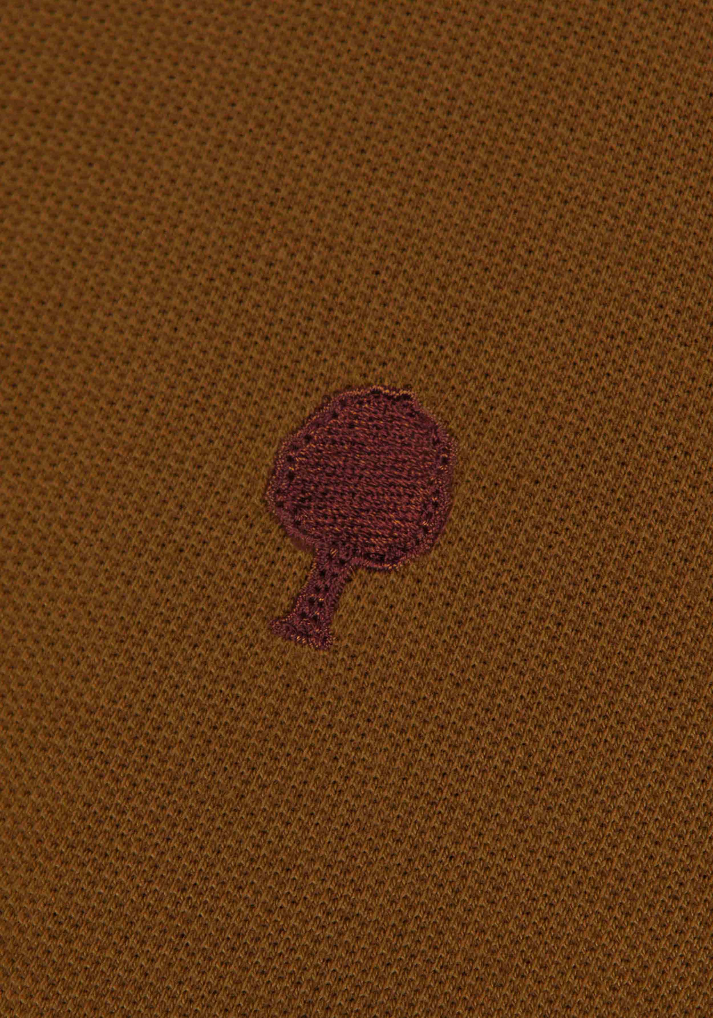 Faguo Langarmshirt Bailly Knit Rust