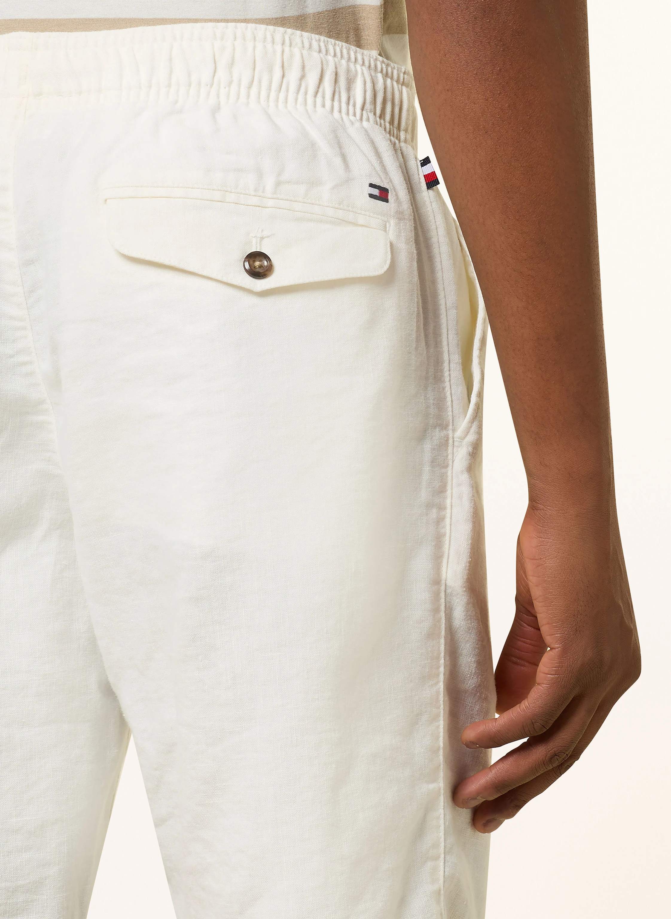 TOMMY HILFIGER Leinenshorts HARLEM Relaxed Tapered Fit