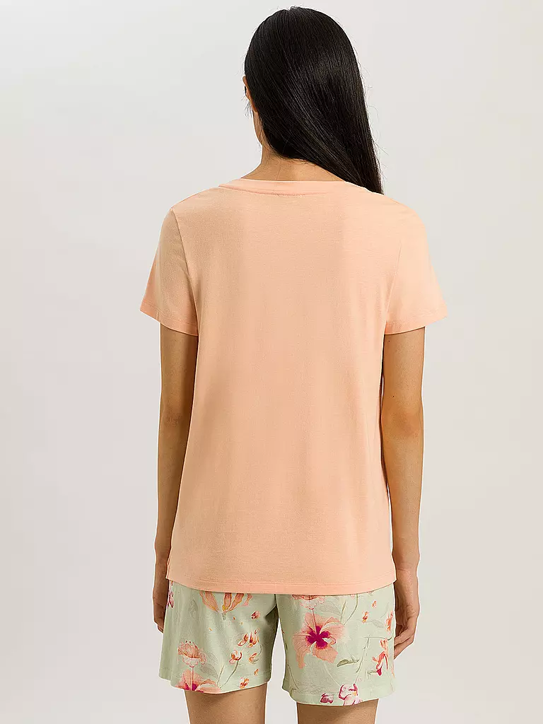 HANRO Pyjamashirt SLEEP & LOUNGE orange