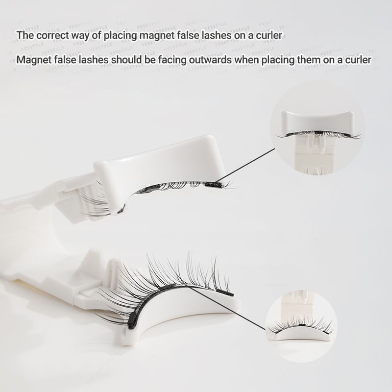 Karnemelk - Volume Crisscross magnetische nepwimpers met applicatorclip