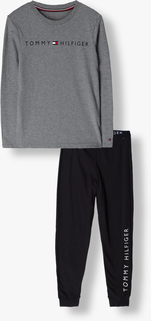 TOMMY HILFIGER UNDERWEAR grijze tommy hilfiger underwear  basic ls pant jersey set