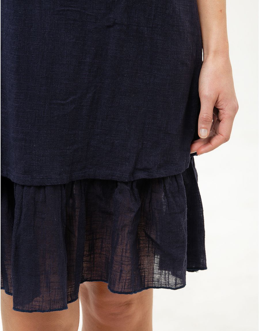 Robe coton évasée