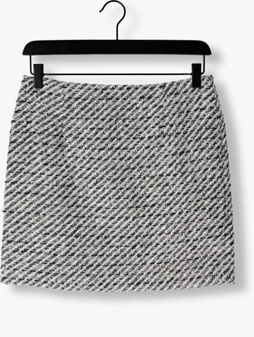zwarte gestuz minirok amilinagz mw skirt
