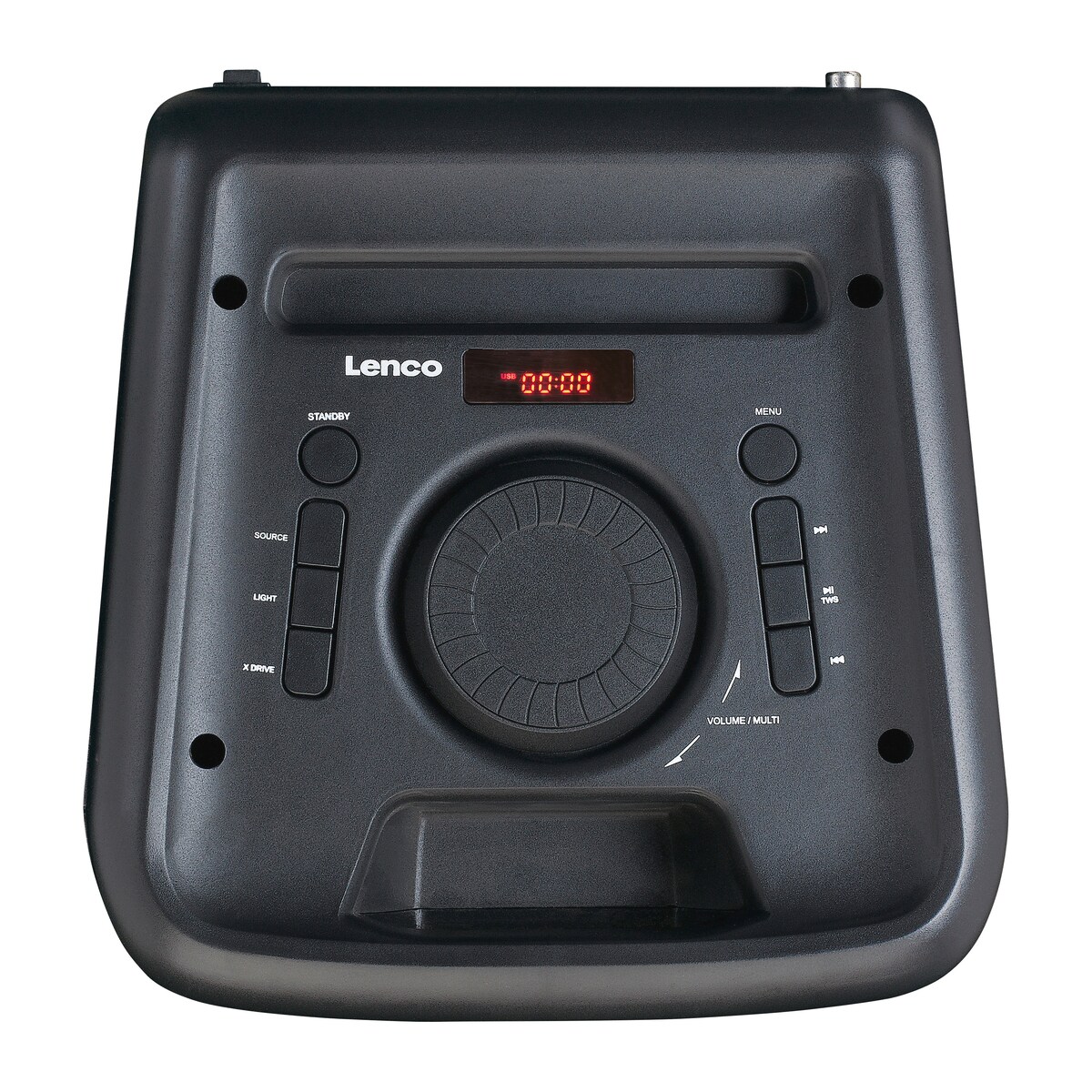 LENCO PA-200BK PA-Anlage, schwarz